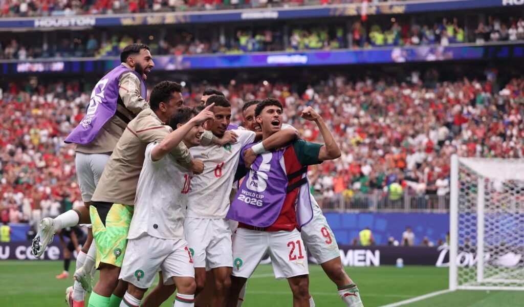 Marrocos goleia e carimba passaporte às quartas de final