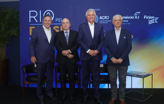 ACRJ, Fecomércio RJ e Firjan recebem Ronaldo Caiado em encontro