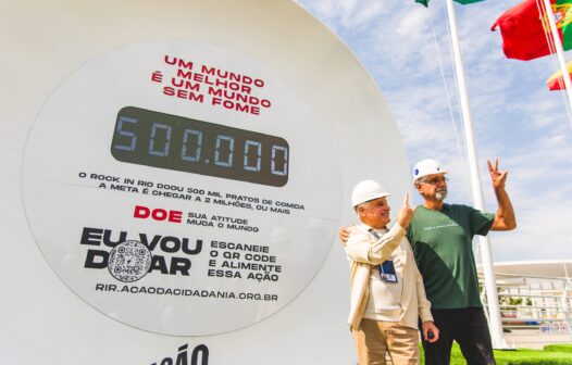 Rock in Rio lança campanha contra a fome