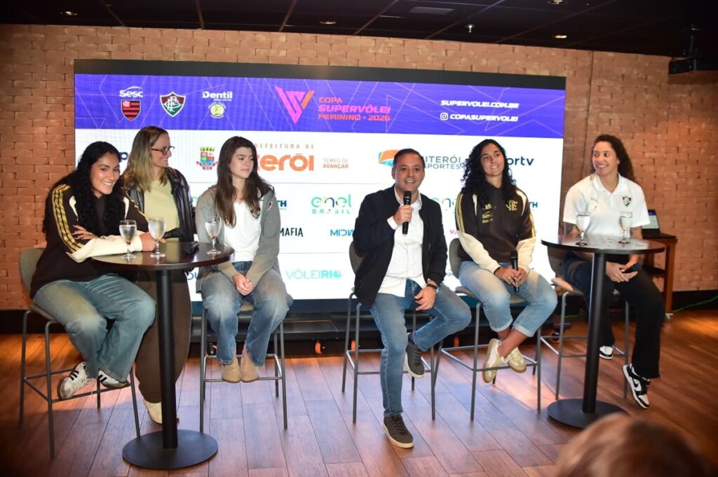 Copa Supervôlei Feminino reúne três equipes em Niterói