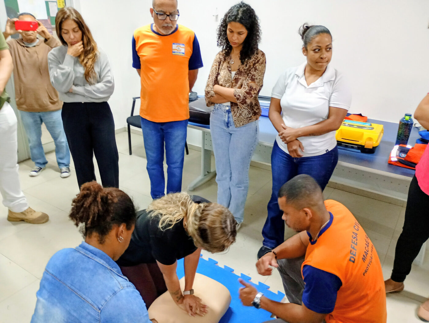Macaé capacita 150 voluntários da Defesa Civil