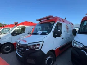 Nova Iguaçu recebe três novas ambulâncias para o SAMU