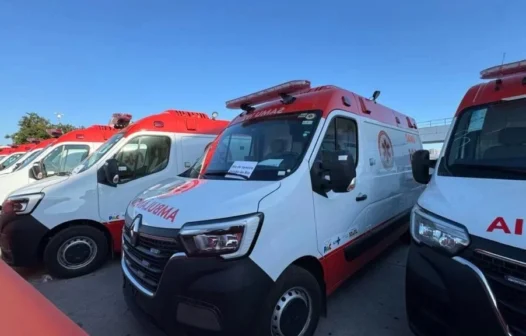 Nova Iguaçu recebe três novas ambulâncias para o SAMU