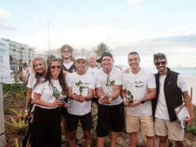 Praia da Barra recebe evento gratuito de cuidado com a restinga