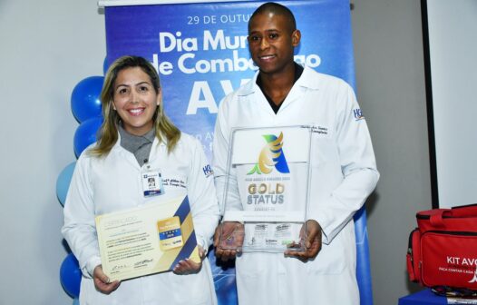Hospital de Nova Iguaçu recebe prêmio por atendimento ao AVC
