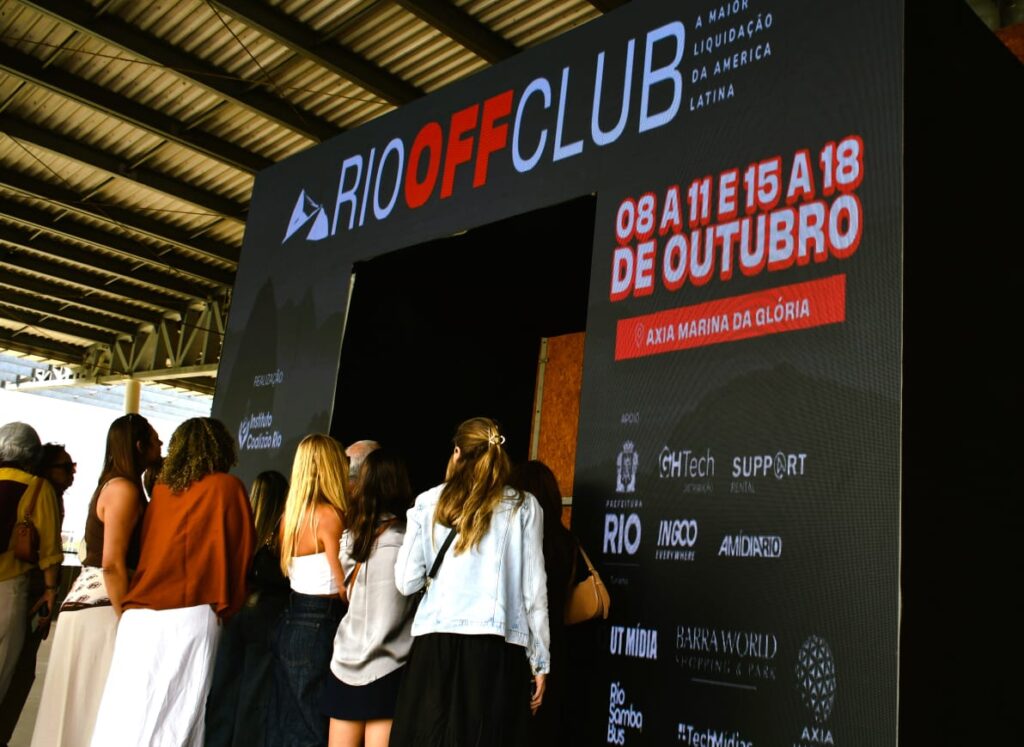 Rio Off Club recebe público com grandes marcas, preços imbatíveis, wellness e agenda de talks