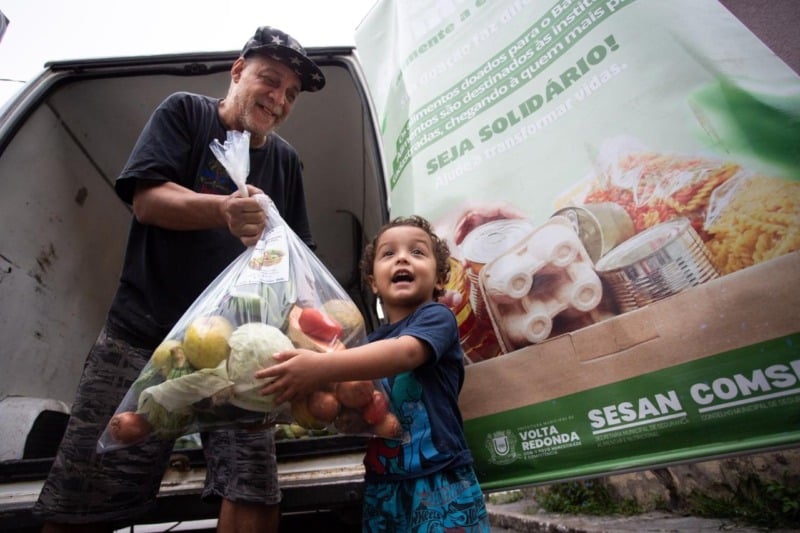 Volta Redonda mantém programas de segurança alimentar